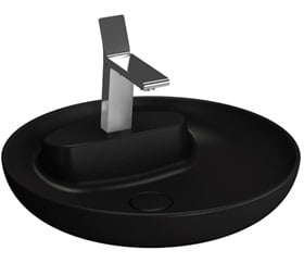 Vitra Memoria Tezgahüstü Lavabo Mat Siyah 5880B483-0041